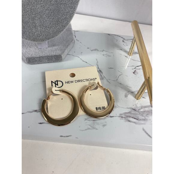 New Directions Hoop Earrings - Picture 1 of 1